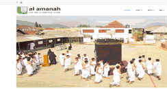 Desktop Screenshot of alamanah.sch.id