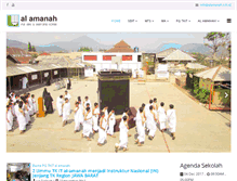 Tablet Screenshot of alamanah.sch.id